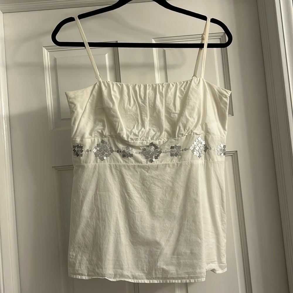 Loft cotton tank sz 6 vintage